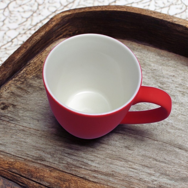 Кружка керамическая Матовый шик, 350 мл., софт-тач